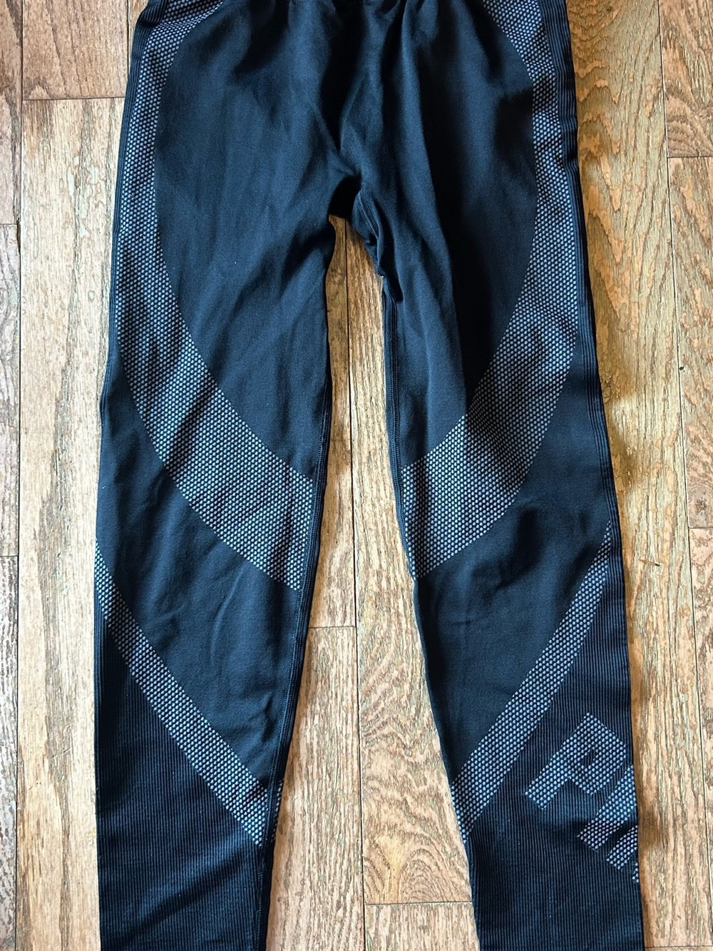 PINK Victoria's Secret Black Performance Leggings with Dot Accent